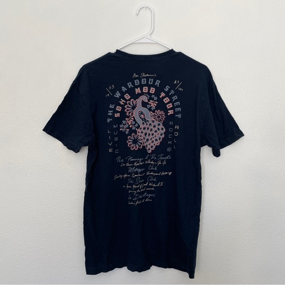 Dark navy blue Wardour Street Soho Mod Tour t-shirt - Picture 4 of 4